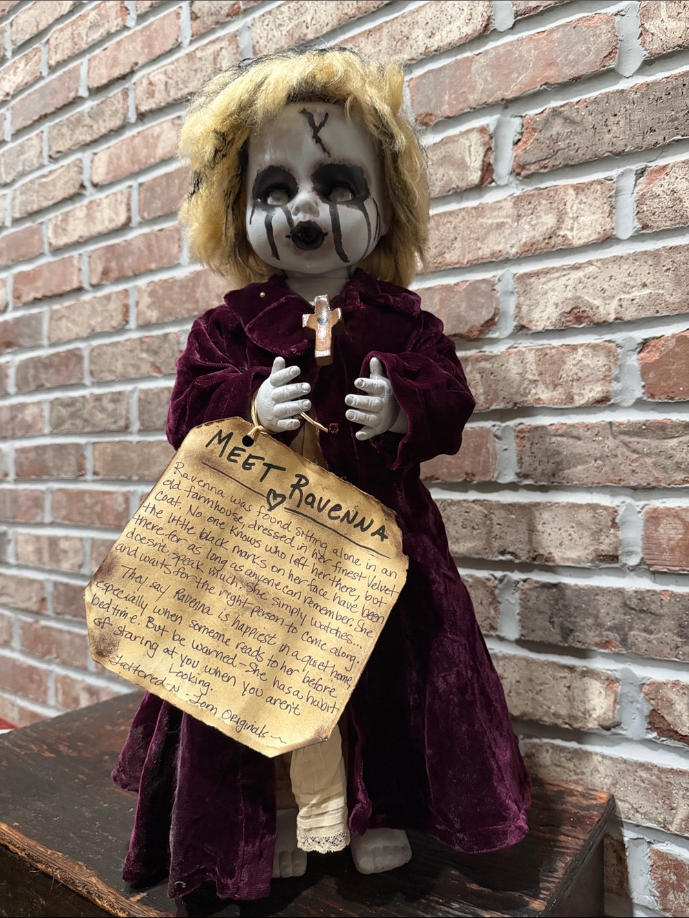 Meet Ravenna Spooky Halloween Doll